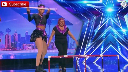 Shemika Charles: Under a CAR !! Limbo Queen Amazes the Judges | America's Got Talent 2017