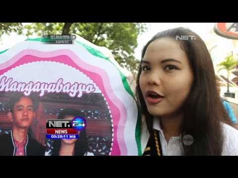 Konvoi Putra Putri Solo Jelang Pernikahan Putra Presiden Jokowi - NET24