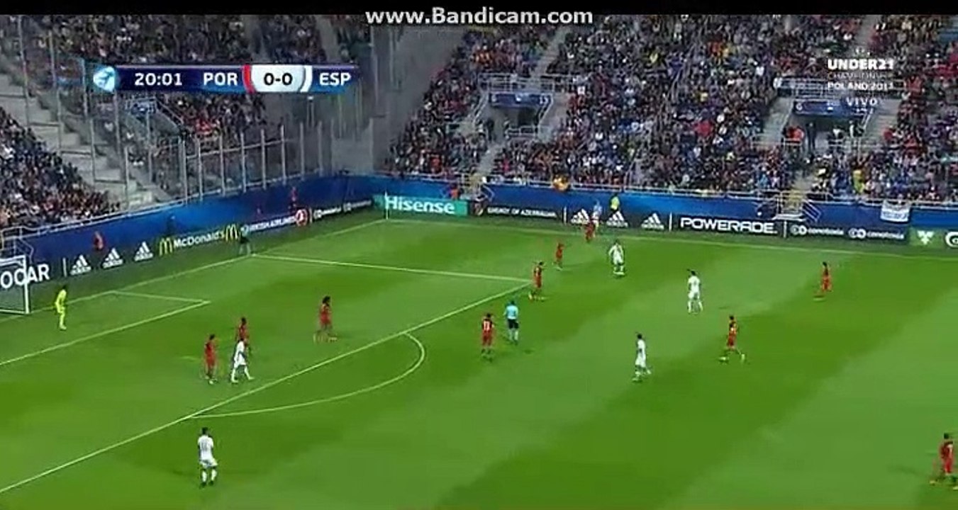 Saul Niguez amazing goal against Portugal