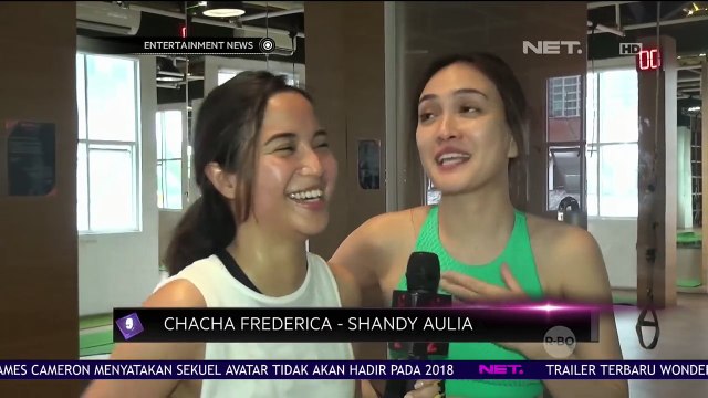 Chacha Frederica dan Shandy Aulia Rutin Jalani Olahraga TRX