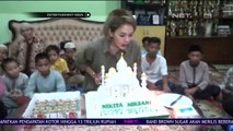 Nikita Mirzani Rayakan Ulang Tahun di Panti Asuhan dan akan Bangun Masjid