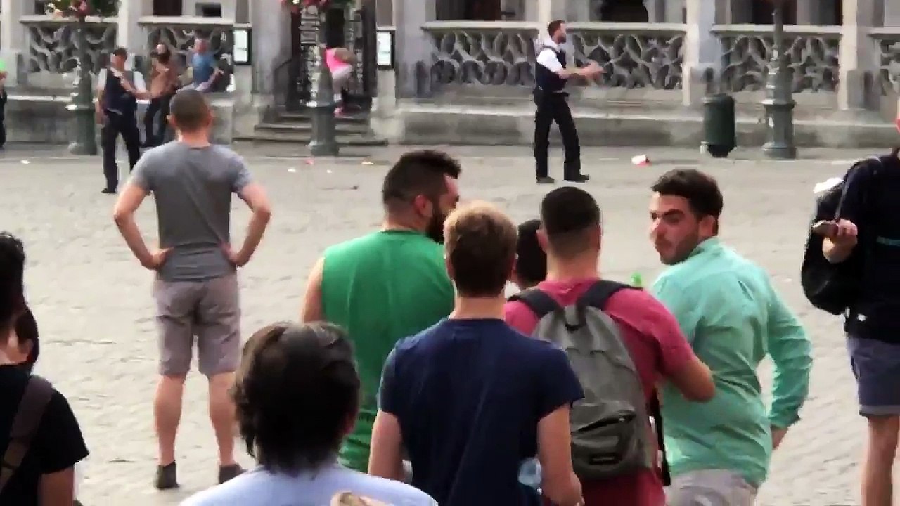 Brüksel'de tren istasyonunda patlama