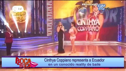 Cinthya Coppiano representa al país en un reality de baile