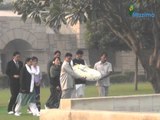 Aung San Suu Kyi at Gandhi Samadhi