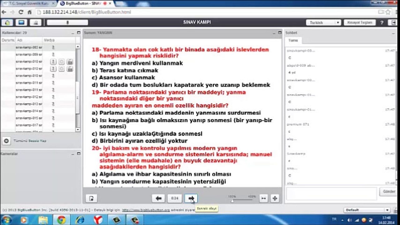 Yangın (Soru Çözümü) Part 1