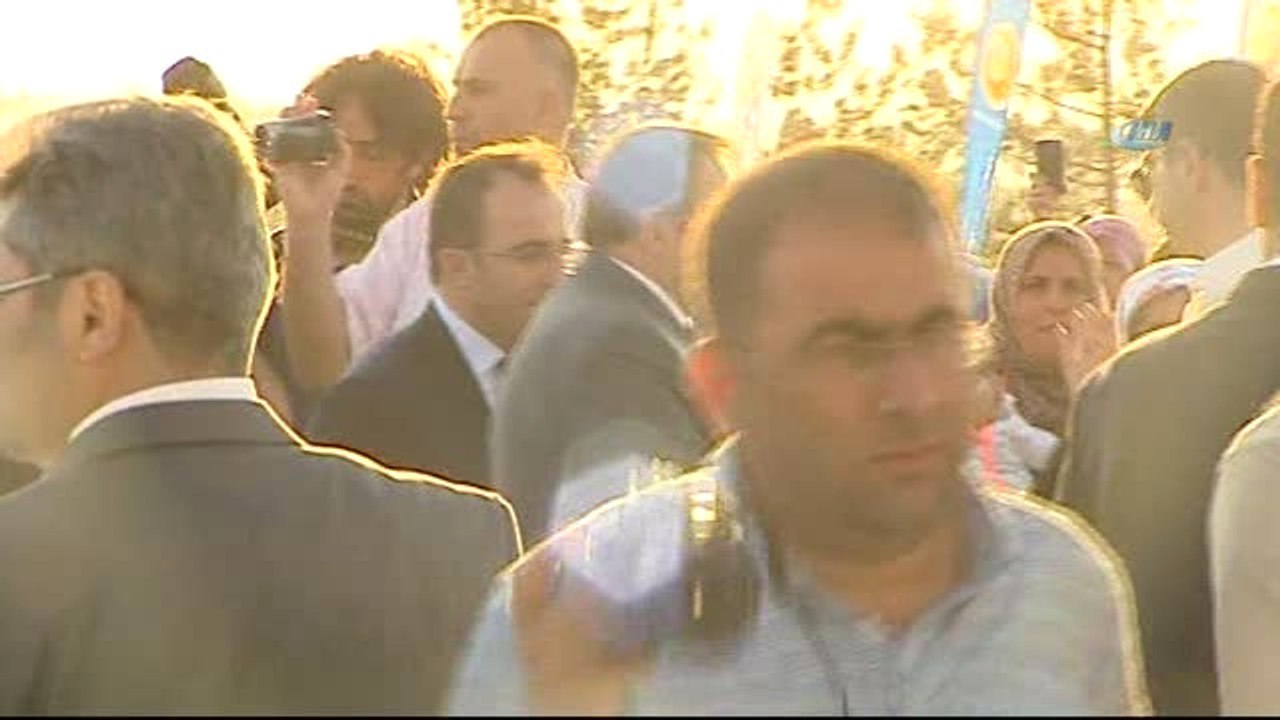 Orman ve Su İşler Bakanı Veysel Eroğlu Temel Atma Törenine Katıldı