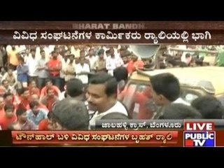 Only 200 Workers Allowed To Move From Jalahalli Circle To Town Hall