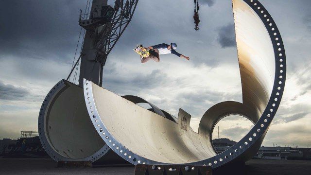 Ryan Sheckler & Friends Skate a Wind-Turbine Park