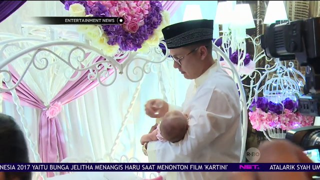 Aqiqah Anak ke Empat Ussy Sulistiawati dan Andhika Pratama yang Dihelat Unik