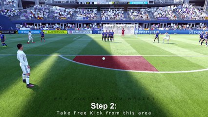 FIFA 18 Rabona Free Kick Tutorial