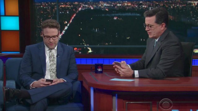 Stephen Colbert and Seth Rogen Send Donald Trump Jr. Twitter DMs | THR News