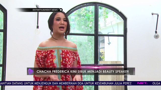 Chacha Frederica Jalani Kesibukan Sebagai Beauty Speaker