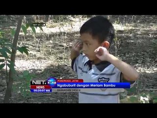 Ngabuburit Dengan Meriam Bambu di Ponorogo - NET24