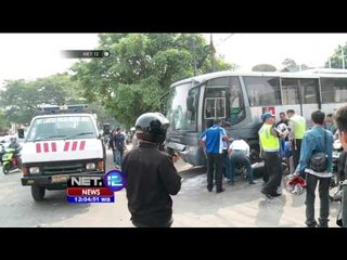 Kecelakaan di Mampang Akibat Rem Blong Bus Transjakarta  NET12