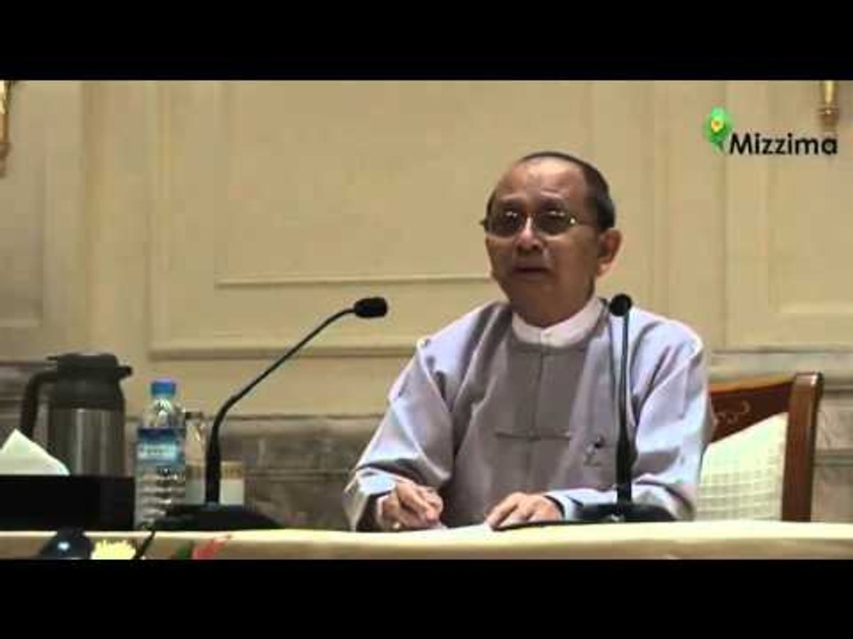 President U Thein Sein holds first ever press conference (Q&A 14)