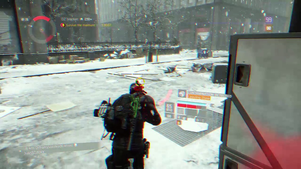 Just another day as a manhunt and killing manhunts