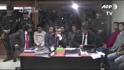 Inicia juicio abreviado a nueve funcionarios bolivianos