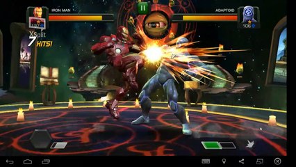 MARVEL Contest of Champions - IRON MAN VS ADAPTOID