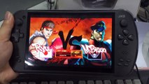 Ultra Street Fighter IV(Ryu VS M.Bison)Game Review-Retro Arcade Emulator Game on JXD S7800B