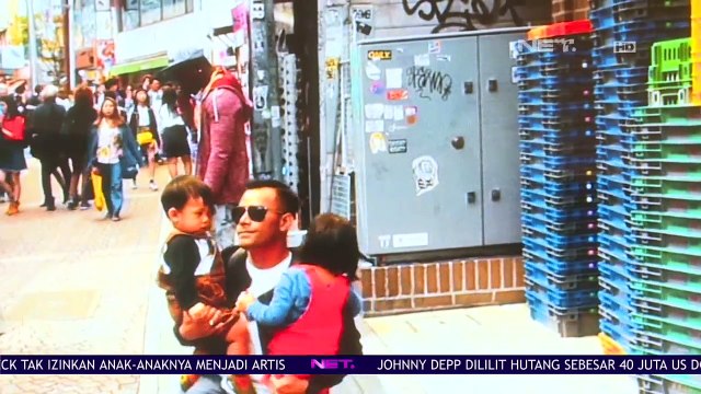 Keseruan Liburan Judika, Duma dan Keluarga ke Jepang