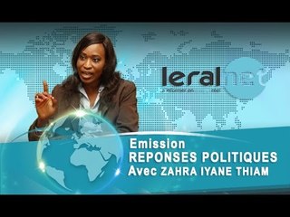 Réponses Politiques avec Zahra Iyane Thiam