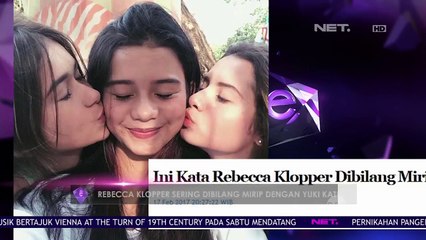 Rebecca Klopper Sering Dibilang Mirip Dengan Yuki Kato