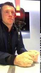 (Robinson's footage) Tommy Robinson and Piers Morgan debate turns to chaos
