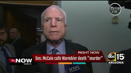 McCain says those going to N. Korea are "stupid"