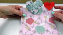 Süßes Herz falten _ DIY Idee für Kinde