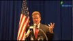 US Senator Jim Webb holds press conference