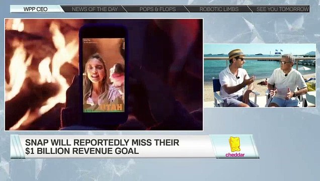 WPP CEO Sir Martin Sorrell Isn't Writing Off Snap for This Reason