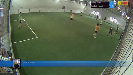 Faute de steven - Carmel Team Vs Pro Tech Habitat - 20/06/17 20:07 - Ligue 2 - Poitiers Game Parc