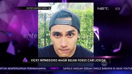 Vicky Nitinegoro Masih Belum Fokus Cari Jodoh