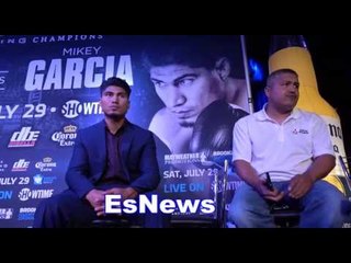 What Does Mikey Garcia Think Of Adrien Broner Sparring Videos EsNews Boxing
