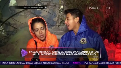 Pasca Menikah, Fairuz A  Rafiq dan Sonny Septian Mulai Mengetahui Kebiasaan Masing Masing