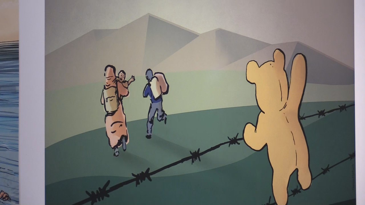 "Refugiarte" refleja a través del arte el drama de los refugiados