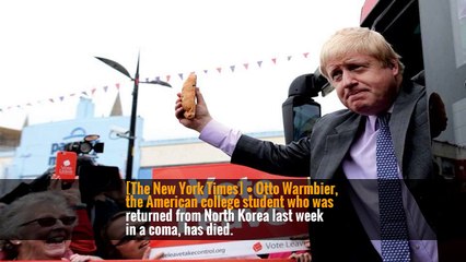 London, Emmanuel Macron, ‘Brexit’: Your Tuesday Briefing