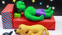 Baby Hulk vs elsa and joker superhero in real life stop motion animation moives