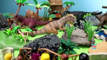 Fun Playmobil School Bus Trip to the Dinosaur Zoo Learn Dinosaurs Names Toys For Kids