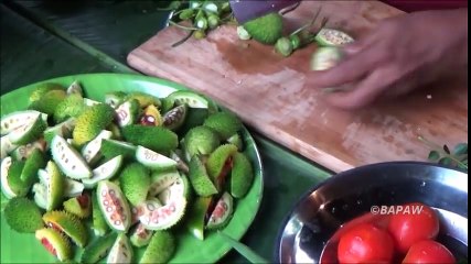 Healthy Village Foods ❤ Cooking Spiny Gourd in my Village by my Mom