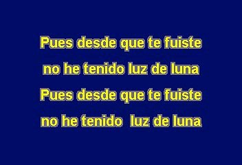 Luz de luna - Álvaro Carrillo (Karaoke)