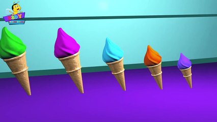 Cone Ice Cream Finger family Songs 3D _ Finger Family Songs For Children _ Finger Family-i59s-NUEE-