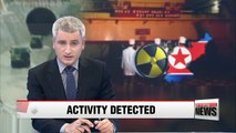 U.S. satellites detect activity at North Korea's nuclear test site