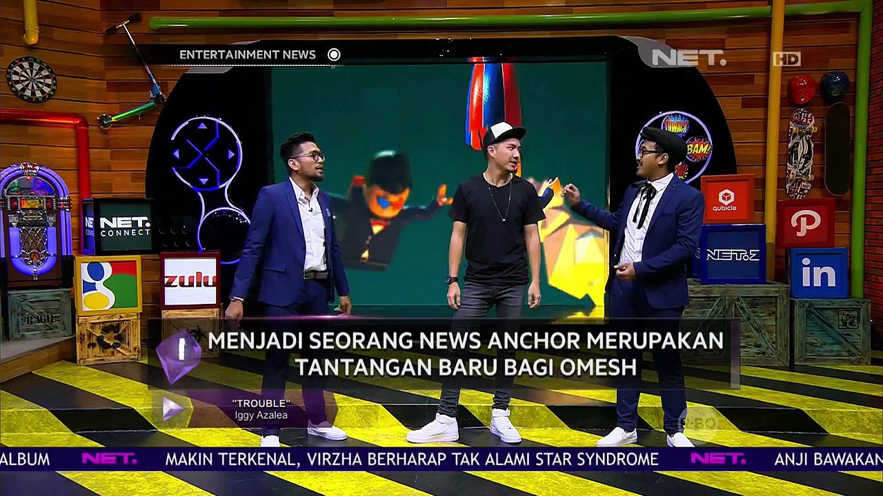 Cerita Omesh Jadi News Anchor Indonesia Morning Show