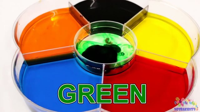 Learn Colors for Children Toddlers Babies Dye Coloring Play Doh Toys - Learning Colours Vi