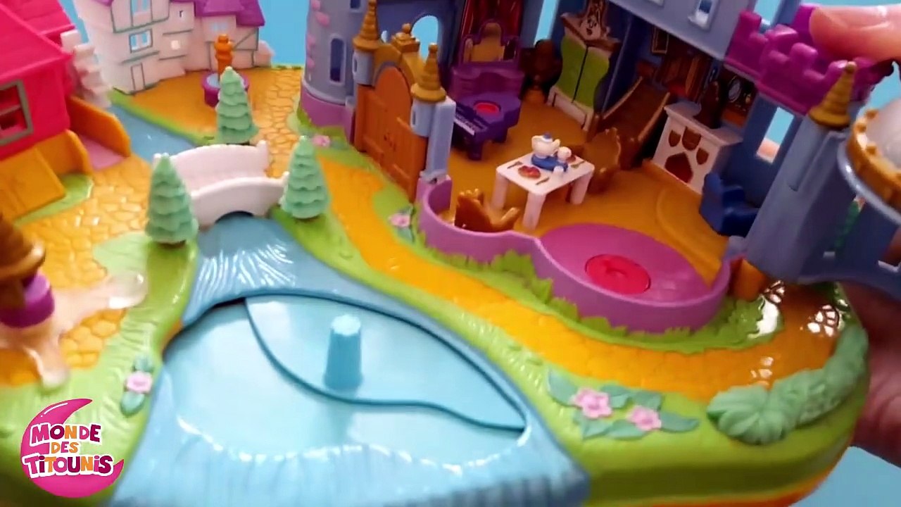 La Belle et la bête - Le chateau Princesse Disney - Jouet Polly Pocket - Histoire -