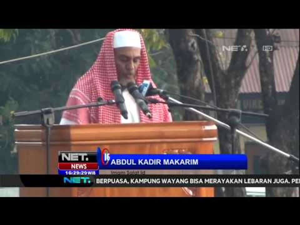 Toleransi Warga Kupang Saat Shalat Idul Fitri di Kupang NTT - NET16