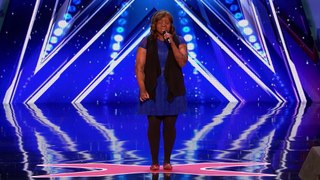 Kechi Catches The Judges Attention With An Inspiring Performance - Americas Got Talent 2017