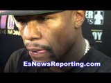 floyd mayweather manny lost to marquez becuase he was talking mayweather too much EsNews