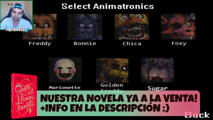 SER GOLDEN FREDDY EN FNAF | FNAF Golden Freddy Simulator (five nights at freddys)